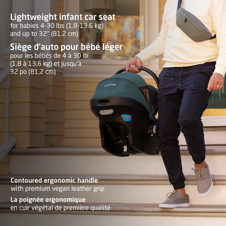 Maxi Cosi Mico Luxe+ Infant Car Seat (Designer Black)
