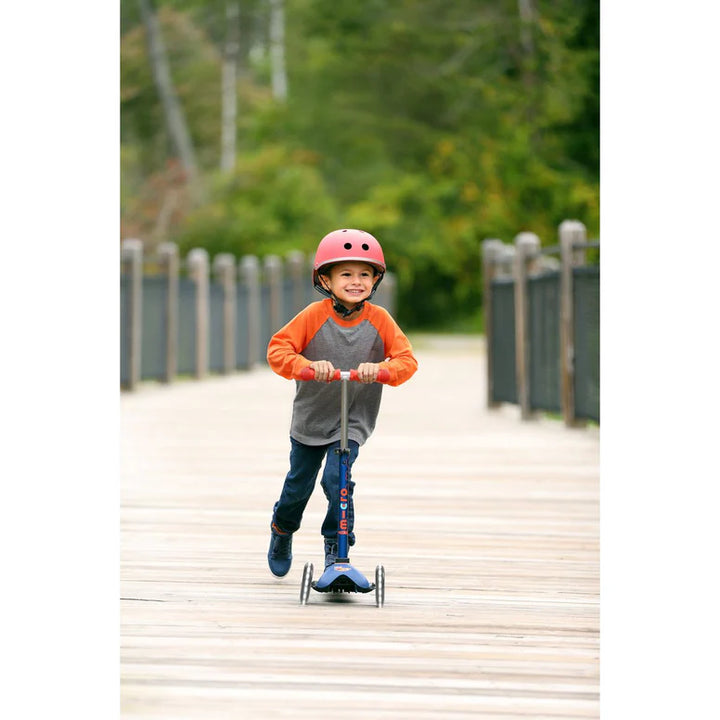 Micro Scooter Mini Deluxe LED Scooter (Navy)