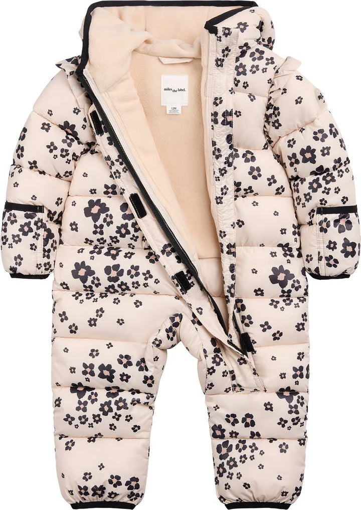 Miles 50J04 One-Piece Snowsuit (Beige)