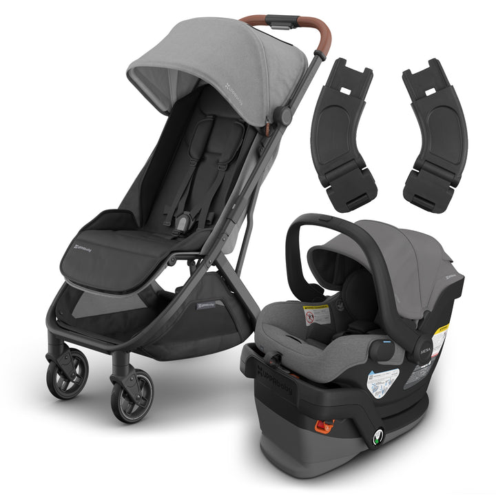 UPPAbaby Minu V3 &amp; Mesa V3 Travel System (Greyson)