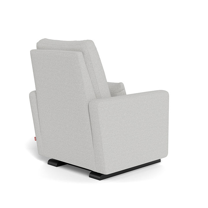 Monte Matera Glider Recliner (Espresso Base/Fog Grey Fabric) IN-STOCK