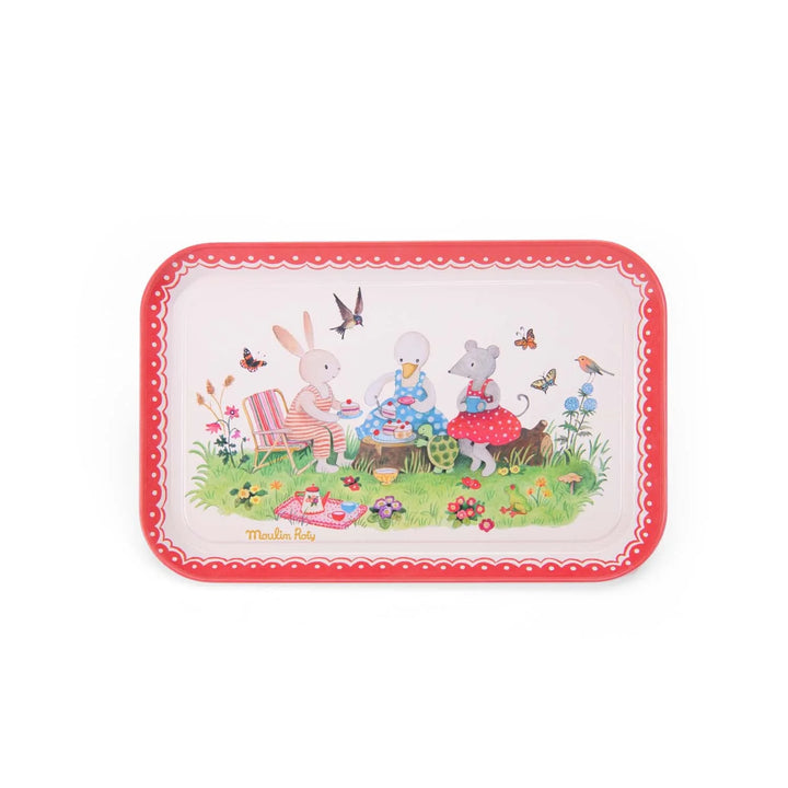 Moulin Roty Grande Famille Metal Tea Set