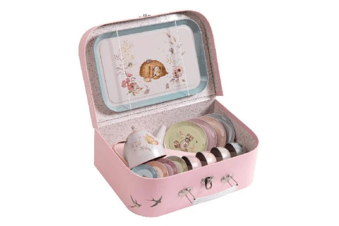 Moulin Roty Les Roasalies Metal Tea Set