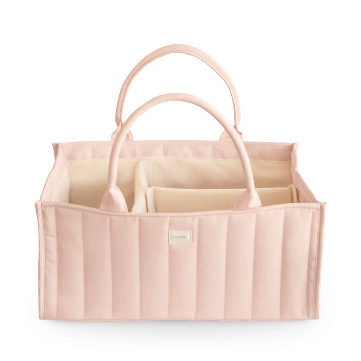 Mushie Diaper Caddy (Blush)