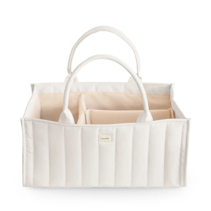 Mushie Diaper Caddy (Ivory)