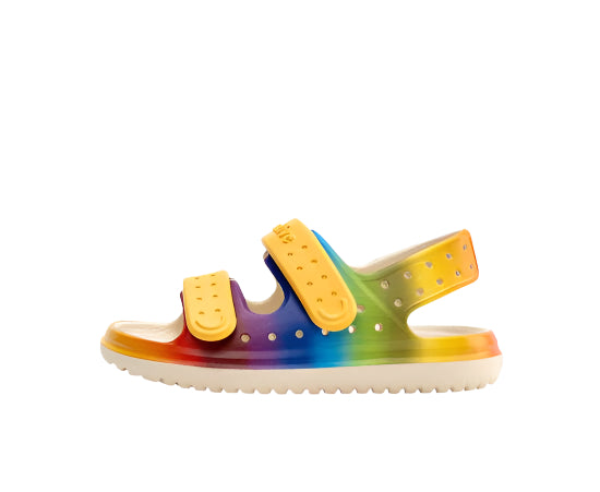 Native Chase Little Kid (Pollen Yellow/Rainbow Gradient)