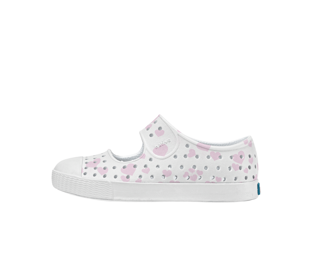 Juniber Shell Native Jefferson Juniper Print Kids (Shell White/Shell White/Hearts ...