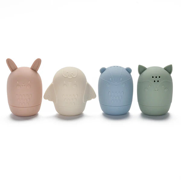 noüka Animals Bath Toys (Woodland)