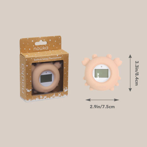 noüka Bathtub Safety Thermometer (Crab)