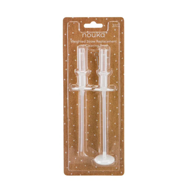 noüka Weighted Straw Replacement & Cleaning Brush