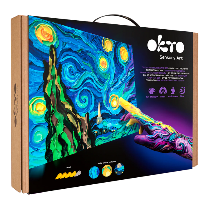 Okto DIY 3D Creative Painting Set (Starry Night)