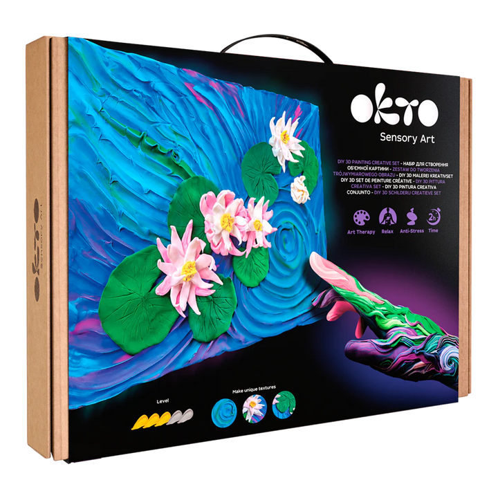Okto DIY 3D Creative Painting Set (Water LillLes)