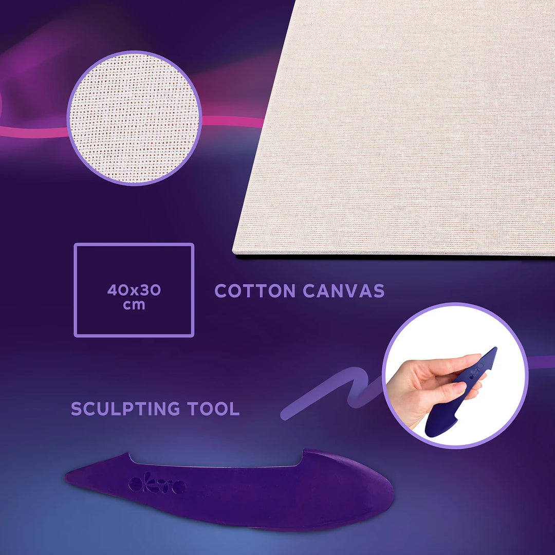 Okto DIY 3D Creative Painting Set (Water LillLes)