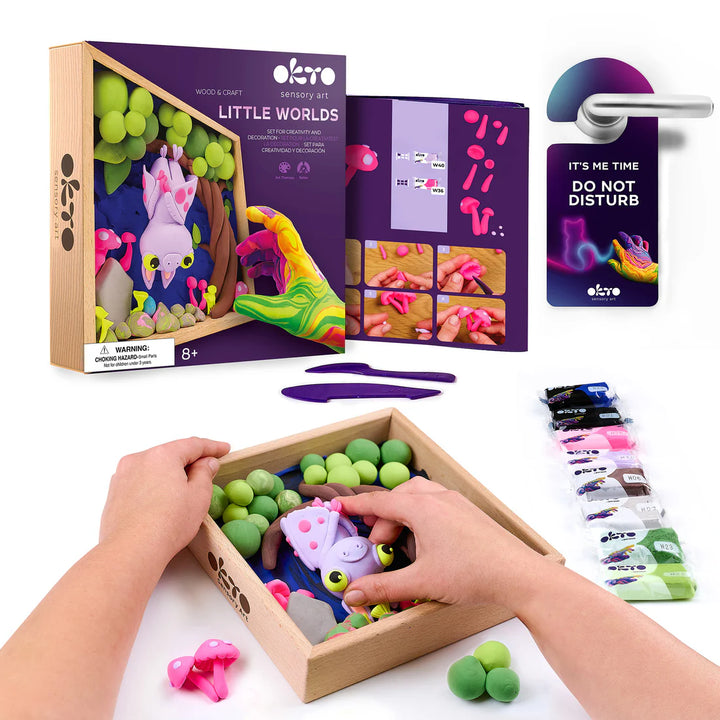 Okto Wood & Craft Little Worlds (Bat)