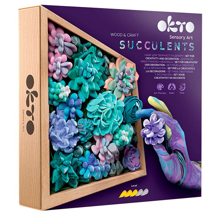 Okto Wood & Craft Succulents (Tenderness)