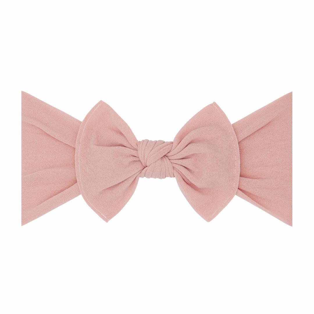 Baby Bling Bows Original Knot Headband (Antique Pink)