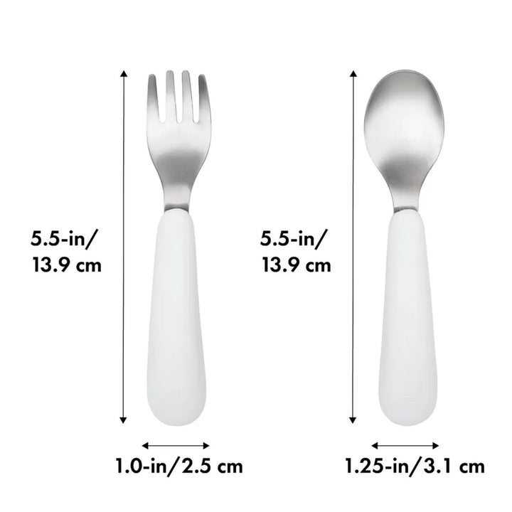 Oxo Tot Fork & Spoon Set (Dusk)