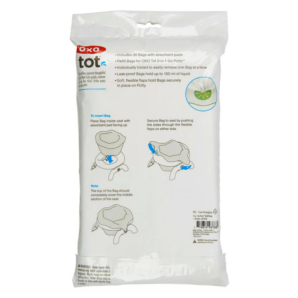 Oxo Tot Go Potty Replacement Bags (30 pcs)