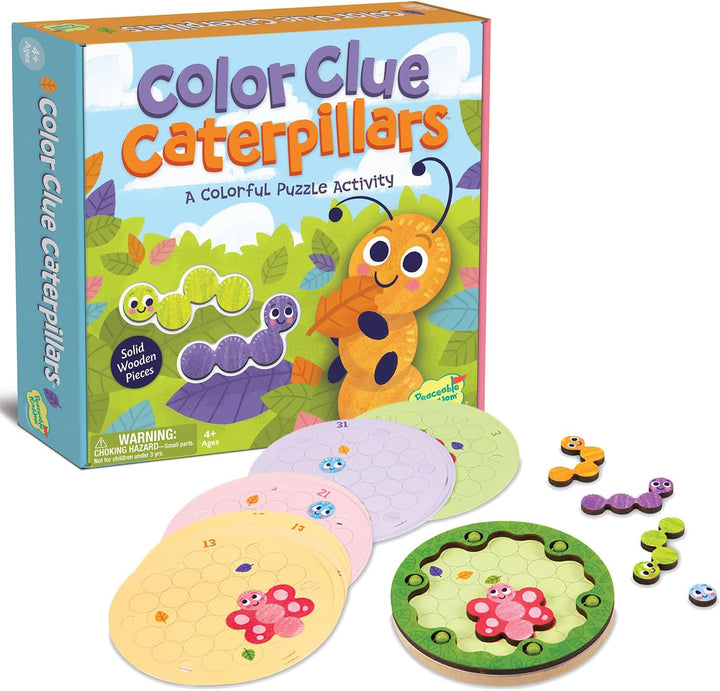 Peaceable Kingdom Colour Clue Caterpillars