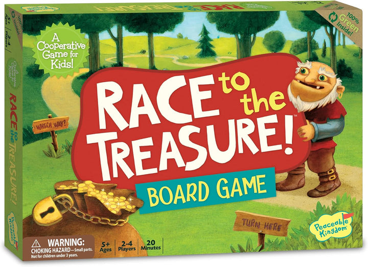 Peaceable Kingdom Race to the Treasure Game