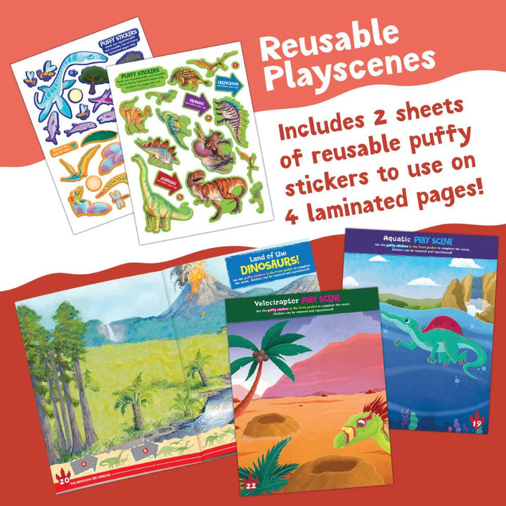 Peaceable Kingdom Sticker Activity Book: Dinosaurs