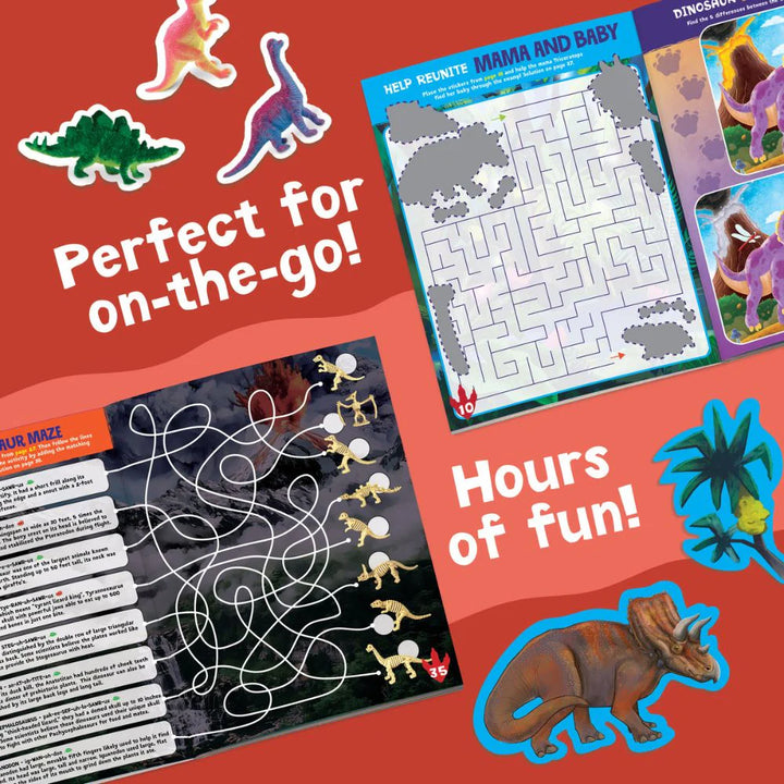 Peaceable Kingdom Sticker Activity Book: Dinosaurs