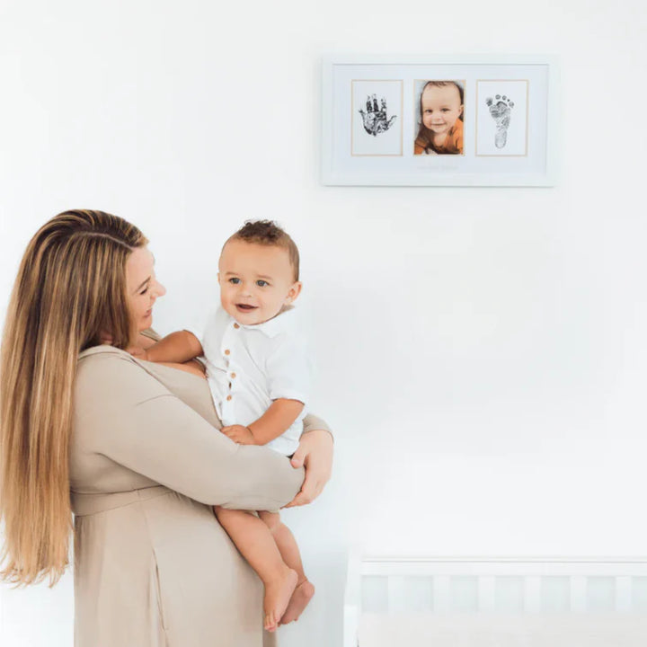 Pearhead Babyprints Frame (Beige Mat)