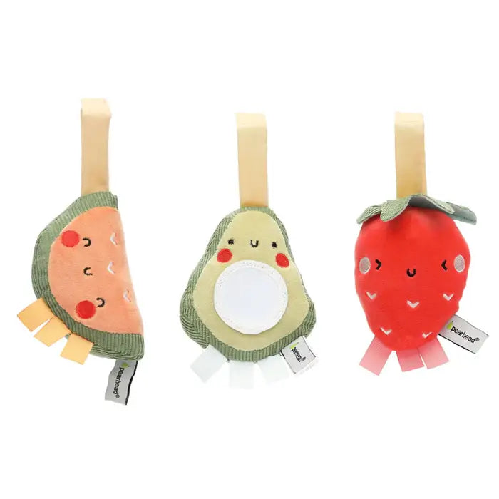 Pearhead Stroller Toy Set (Fruit)