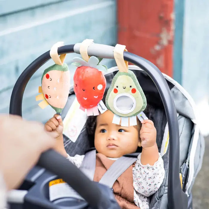 Pearhead Stroller Toy Set (Fruit)