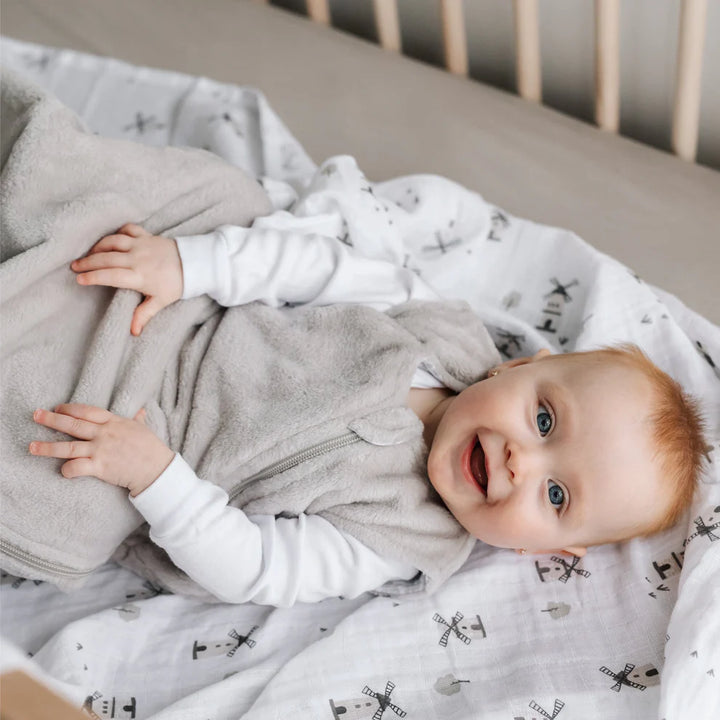 Perlimpinpin Cotton Muslin Single Swaddle (Mills)