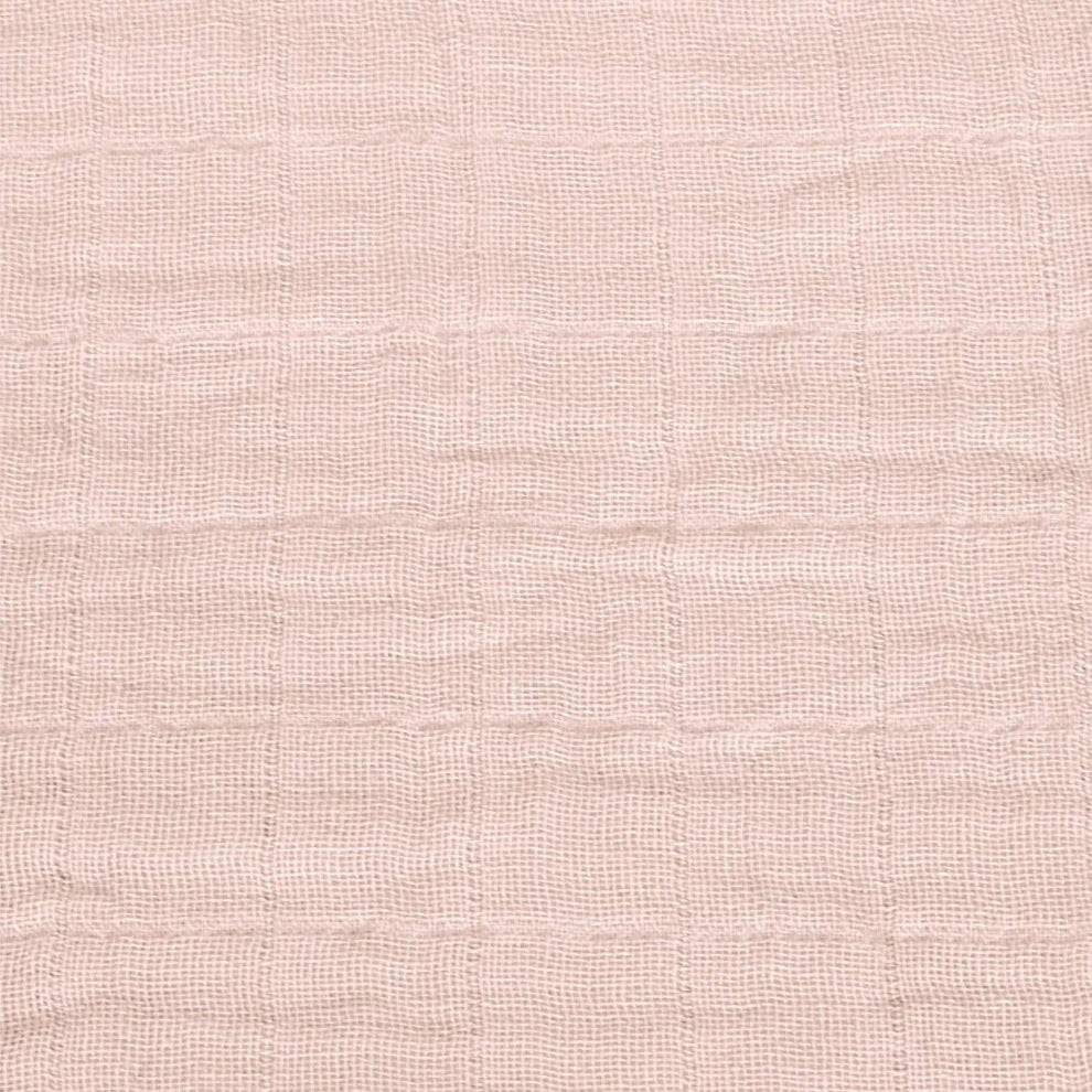 Perlimpinpin Cotton Muslin Single Swaddle (Pink)