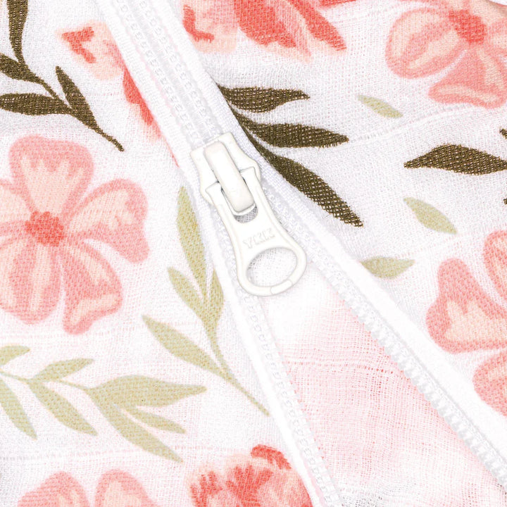 Perlimpinpin Cotton Muslin Sleep Bag 0.7 TOG (Flowers by Rachel Lyon)
