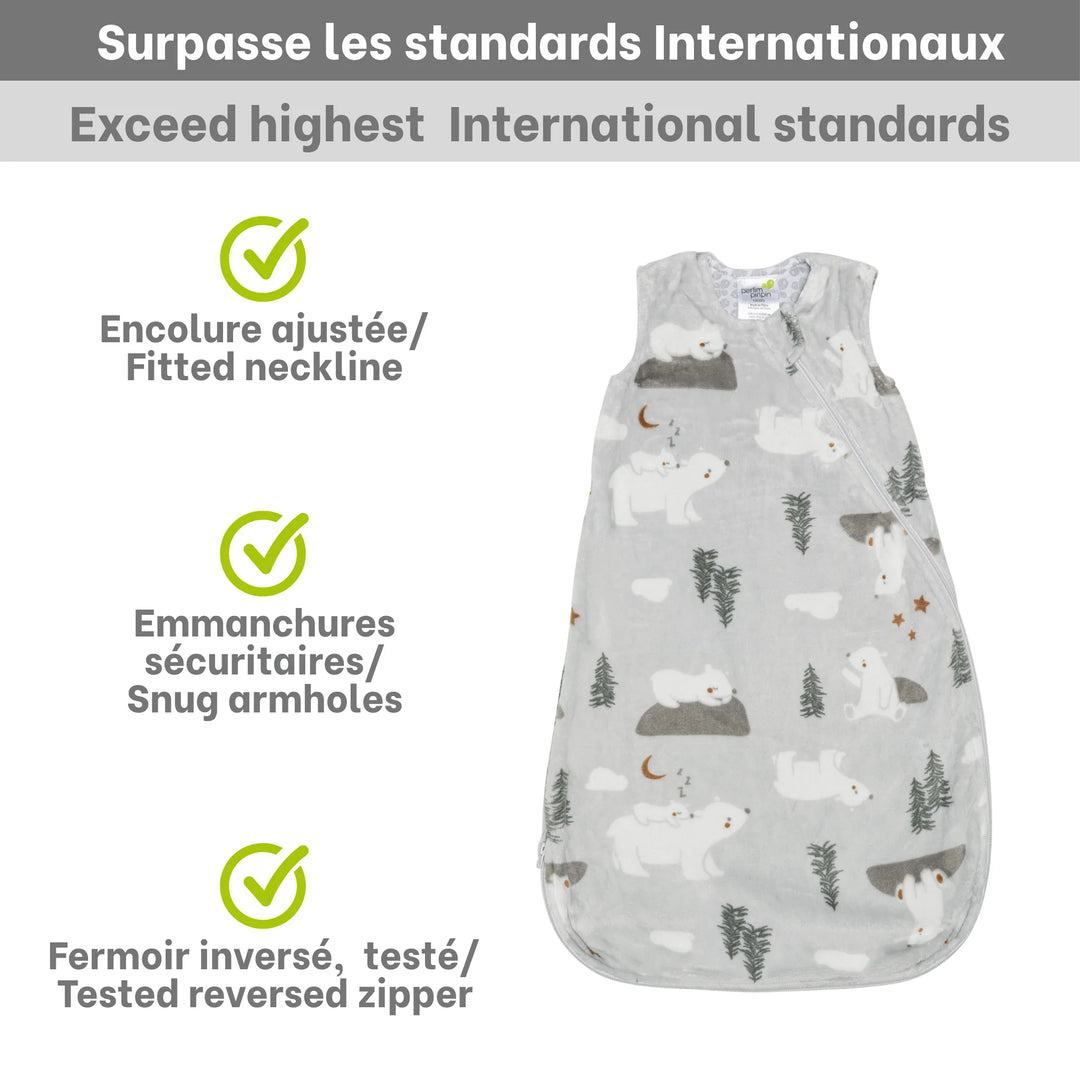 Perlimpinpin Plush Sleep Bag 1.5 TOG (Bears)