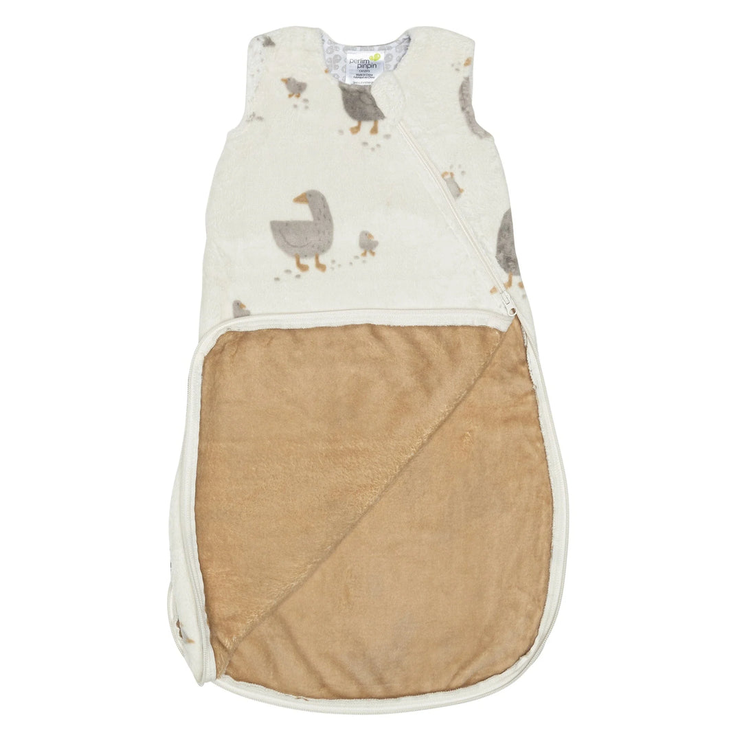 Perlimpinpin Plush Sleep Bag 1.5 TOG (Geese)