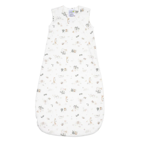 Perlimpinpin Quilted Bamboo Sleep Bag 1 TOG (Jungle)