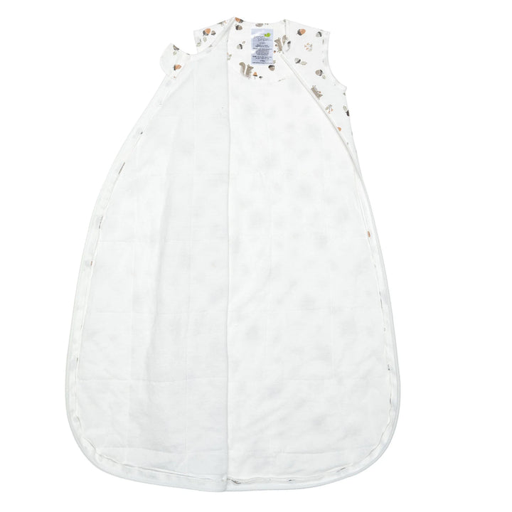 Perlimpinpin Quilted Bamboo Sleep Bag 1 TOG (Squirrels)