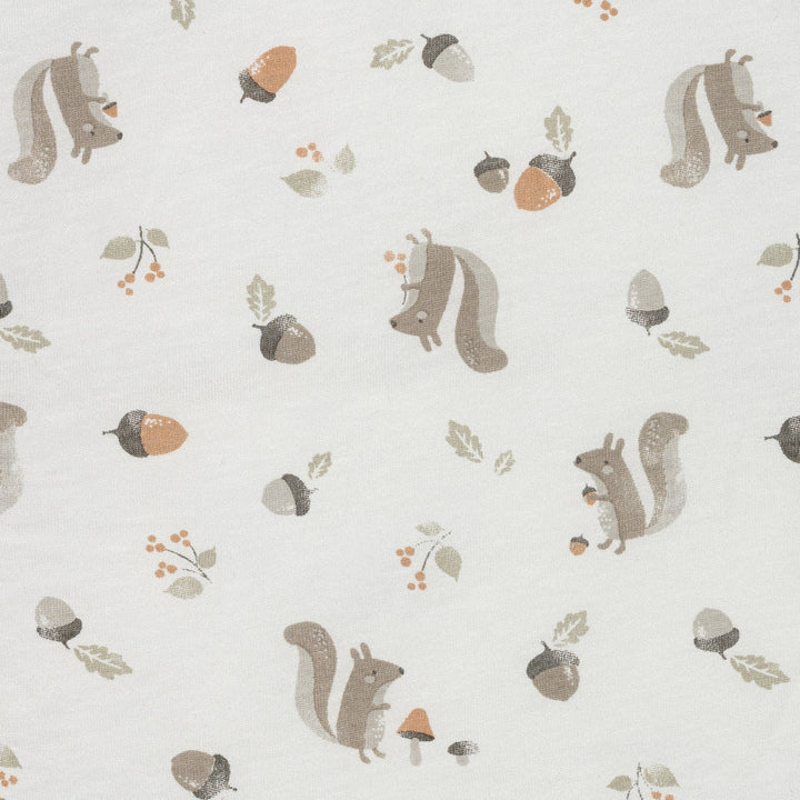Perlimpinpin Quilted Bamboo Sleep Bag 1 TOG (Squirrels)