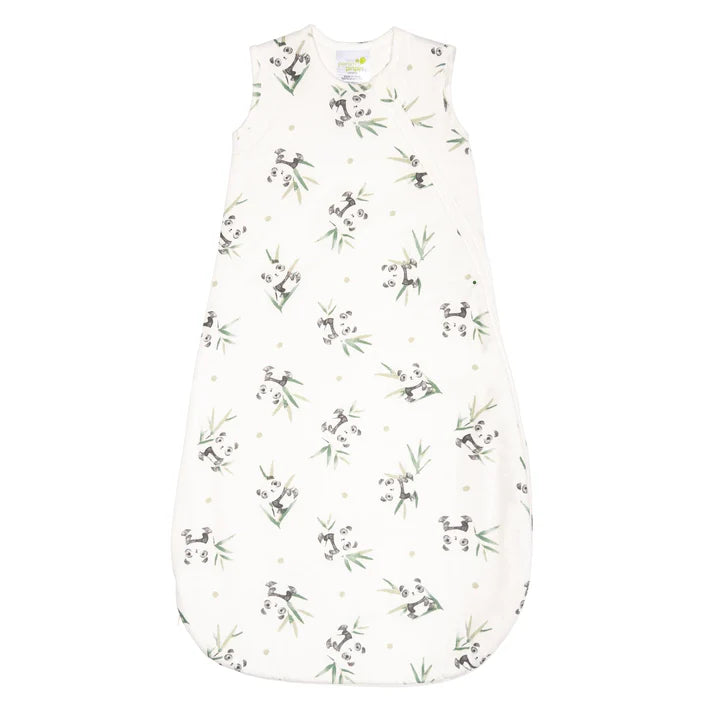 Perlimpinpin Quilted Bamboo Sleep Bag 2.5 TOG (Pandas)