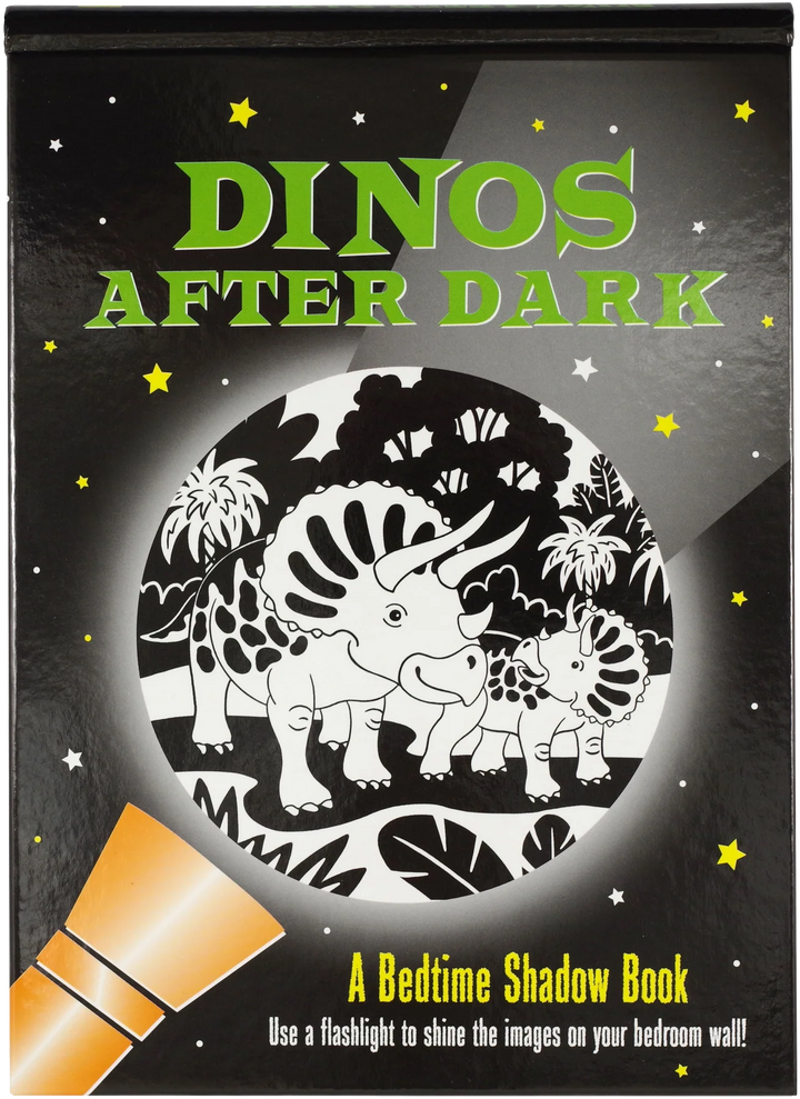 Peter Pauper Bedtime Shadow Book: Dinos After Dark