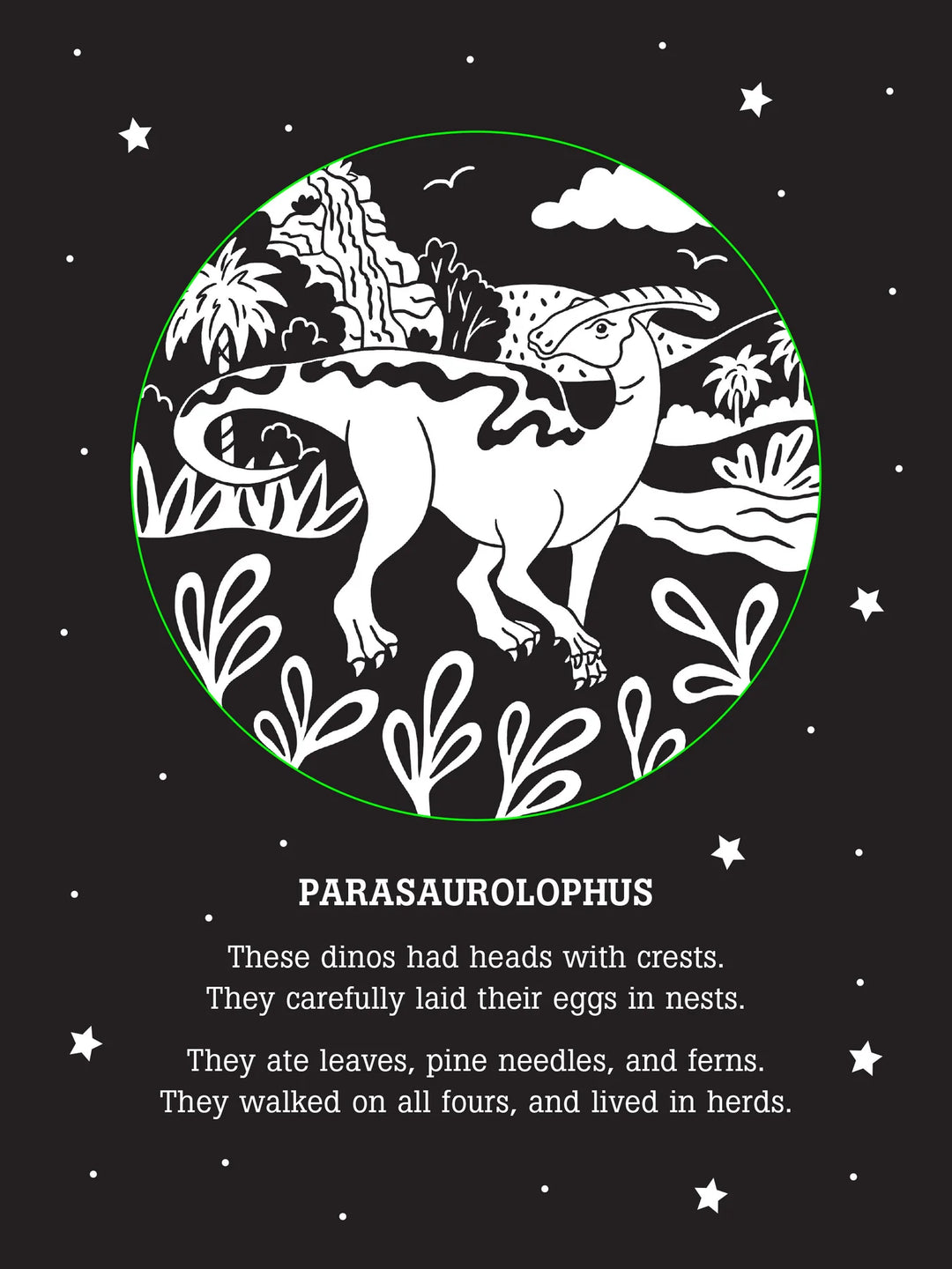 Peter Pauper Bedtime Shadow Book: Dinos After Dark