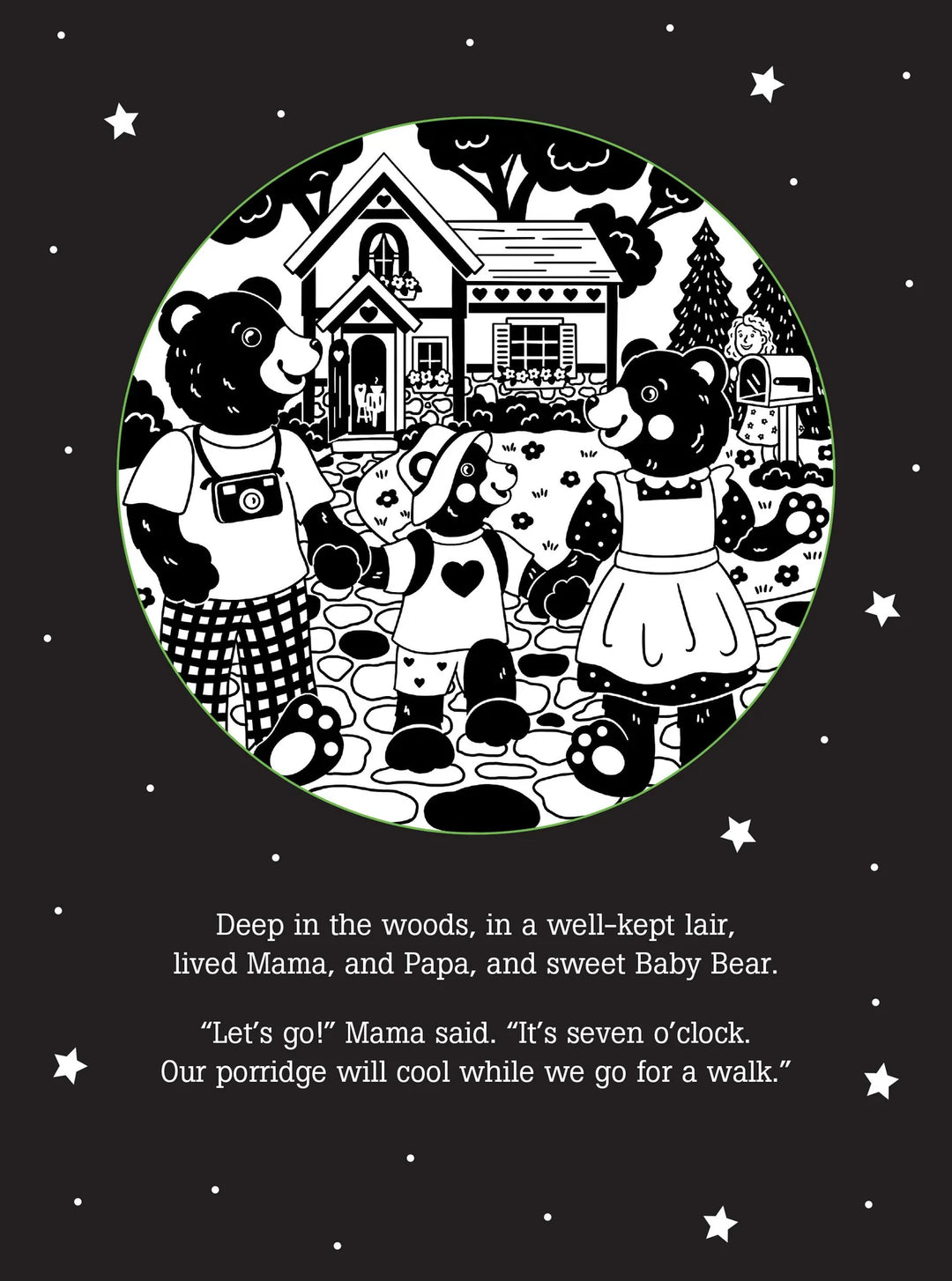 Peter Pauper Bedtime Shadow Book: Goldilocks &amp; The Three Bears