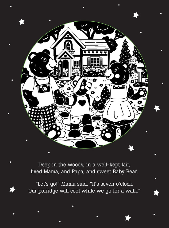 Peter Pauper Bedtime Shadow Book: Goldilocks &amp; The Three Bears