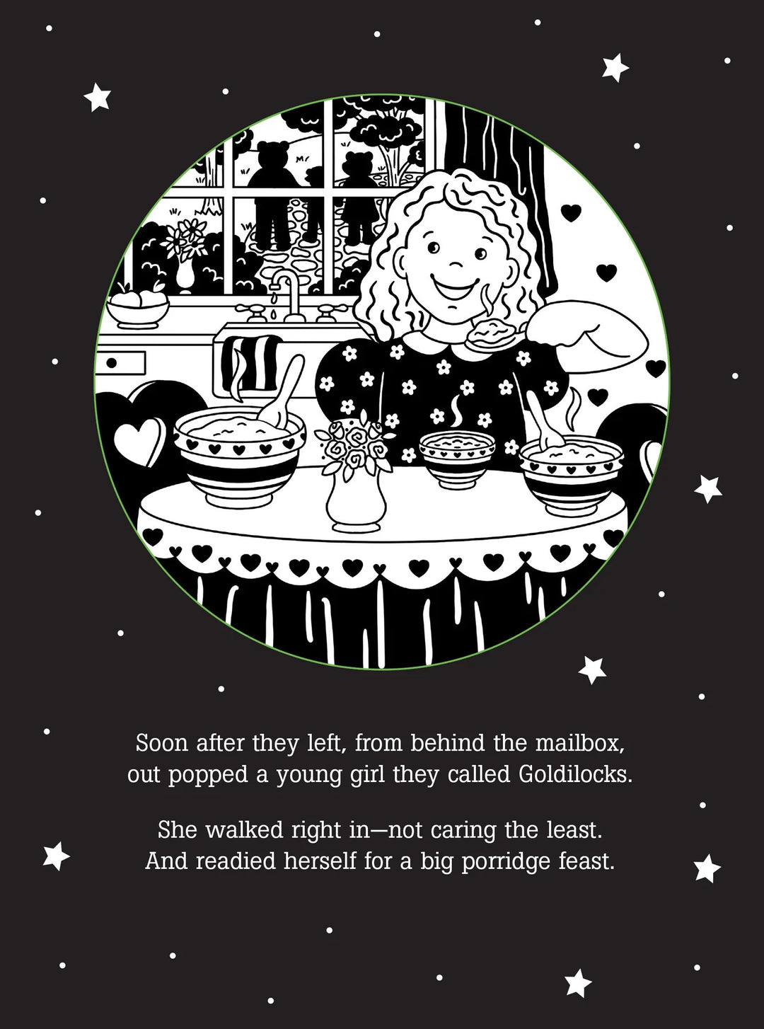 Peter Pauper Bedtime Shadow Book: Goldilocks &amp; The Three Bears