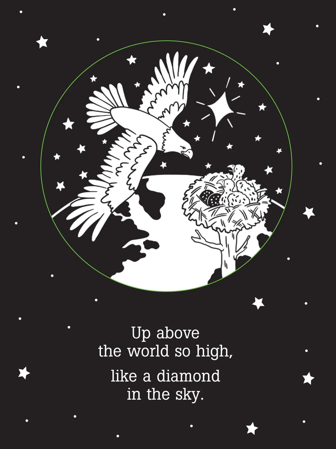 Peter Pauper Bedtime Shadow Book: Twinkle, Twinkle Little Star