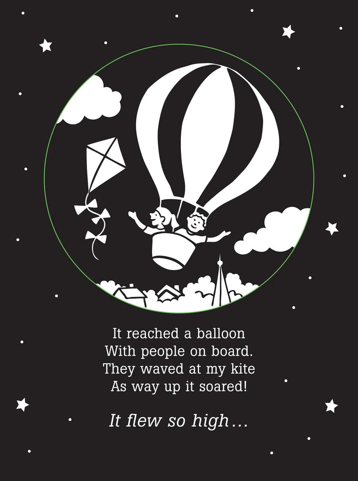 Peter Pauper Bedtime Shadow Book: Up, Up, and Away