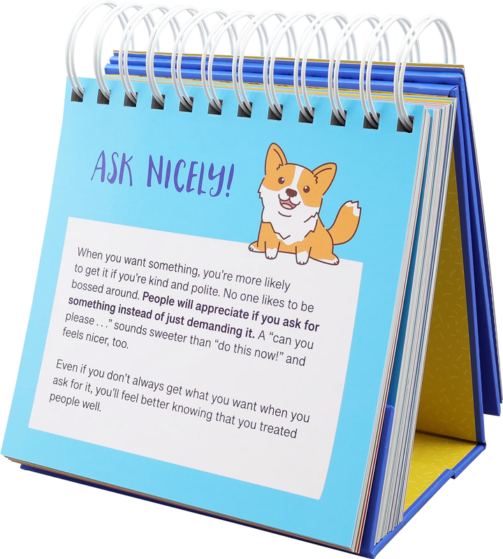 Peter Pauper Everyday Manners &amp; Social Skills Flip Book