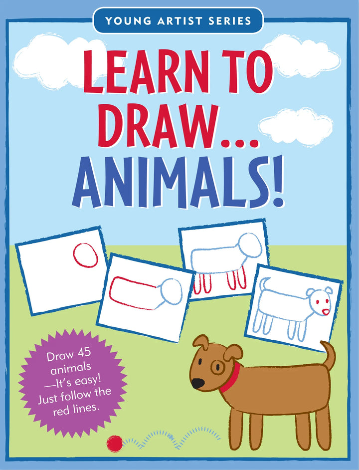 Peter Pauper Learn To Draw...Animals!
