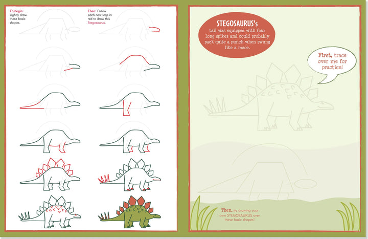 Peter Pauper Learn To Draw...Dinosaurs!