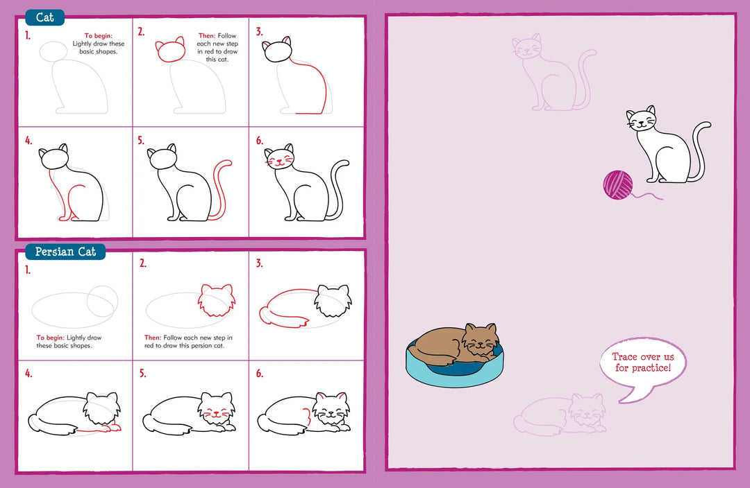 Peter Pauper Learn To Draw...Pets!