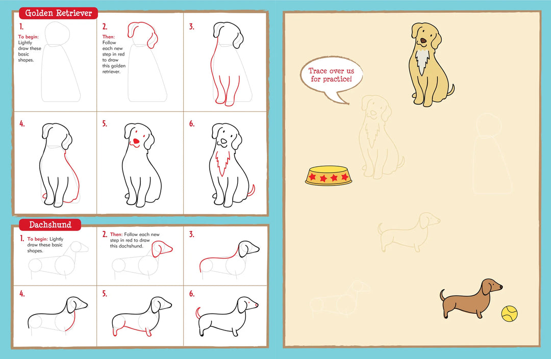 Peter Pauper Learn To Draw...Pets!